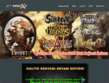 Tablet Screenshot of jetproxy.net